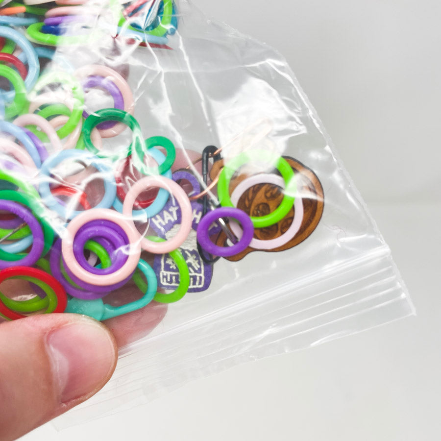 Mostly Ring Stitch Marker Bundle