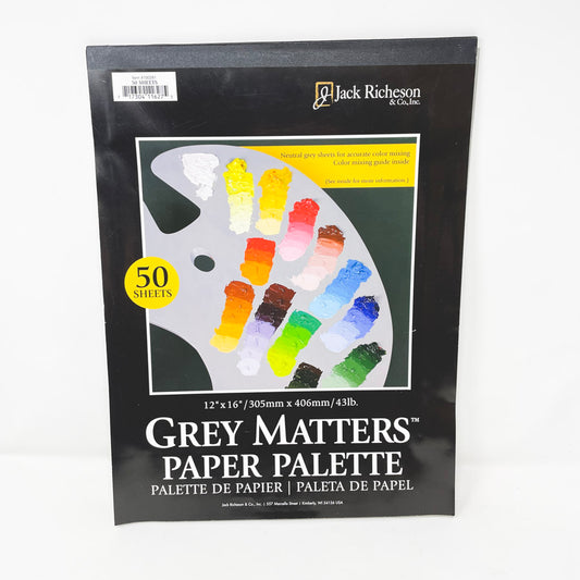 Grey Matters Paper Palette 12" x 16" by Jack Richeson
