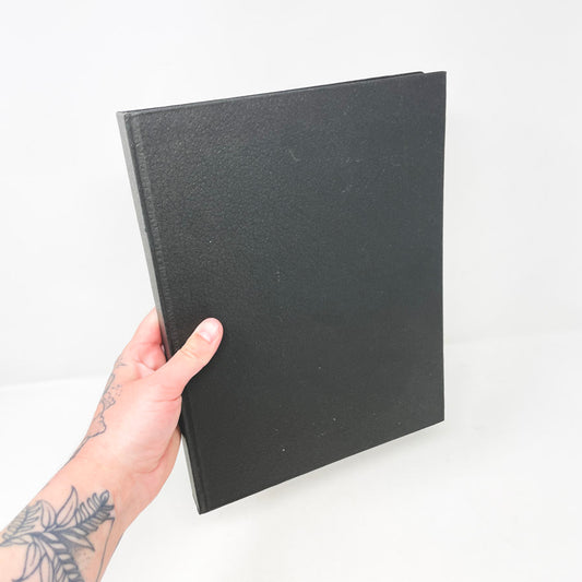 Black Faux Crocodile Cover Sketchbook