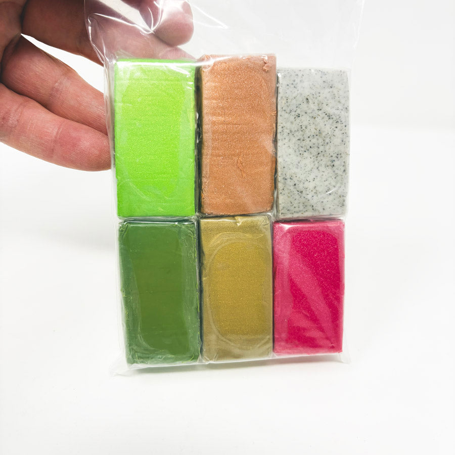 Bundle of Colored Clay