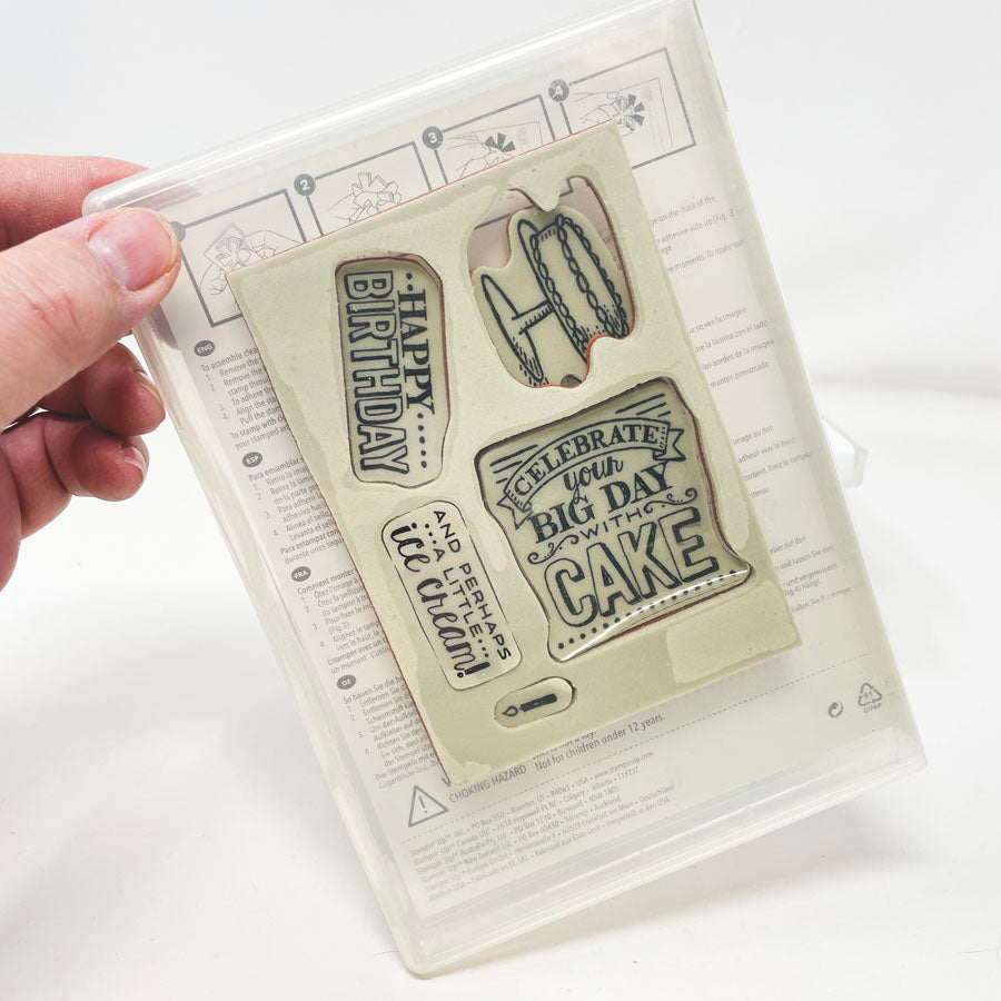 Stampin' Up Cling Stamp Sets