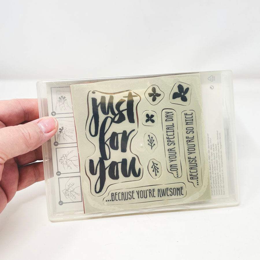 Stampin' Up Cling Stamp Sets