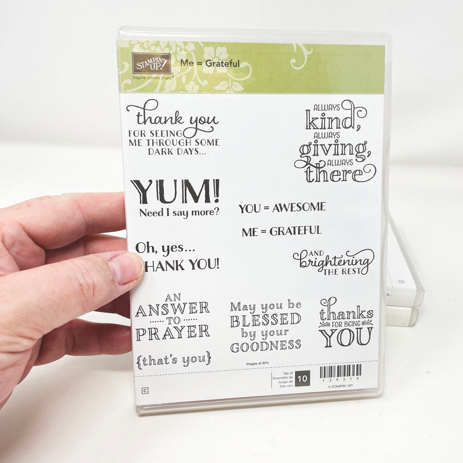 Stampin' Up Cling Stamp Sets