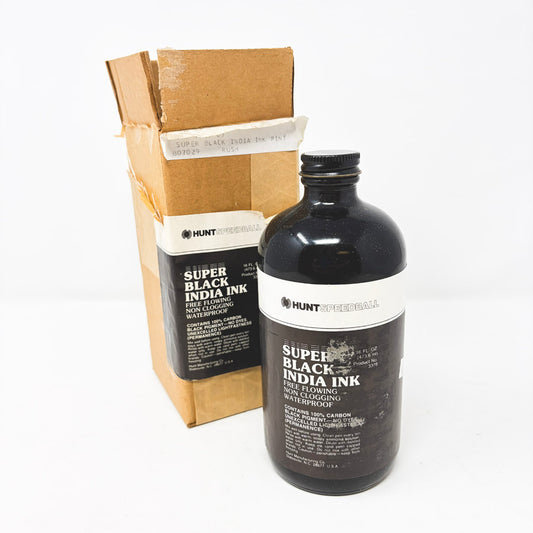 Hunt Speedball Super Black India Ink
