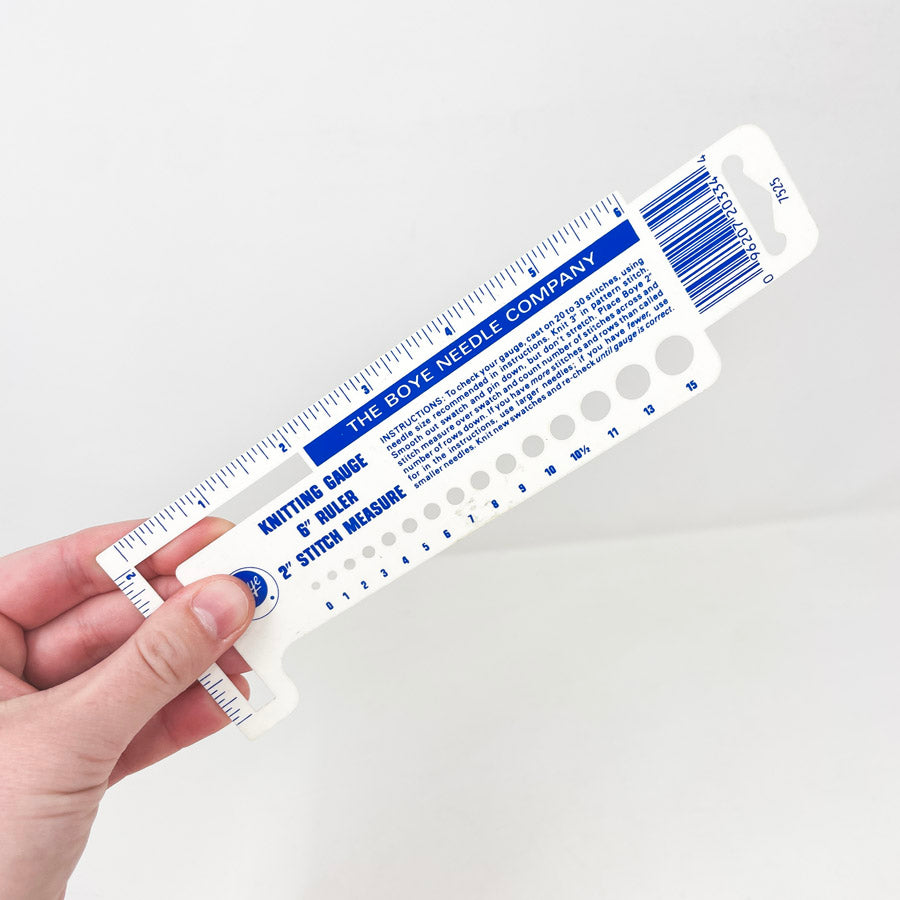 Knitting Needle Gauge