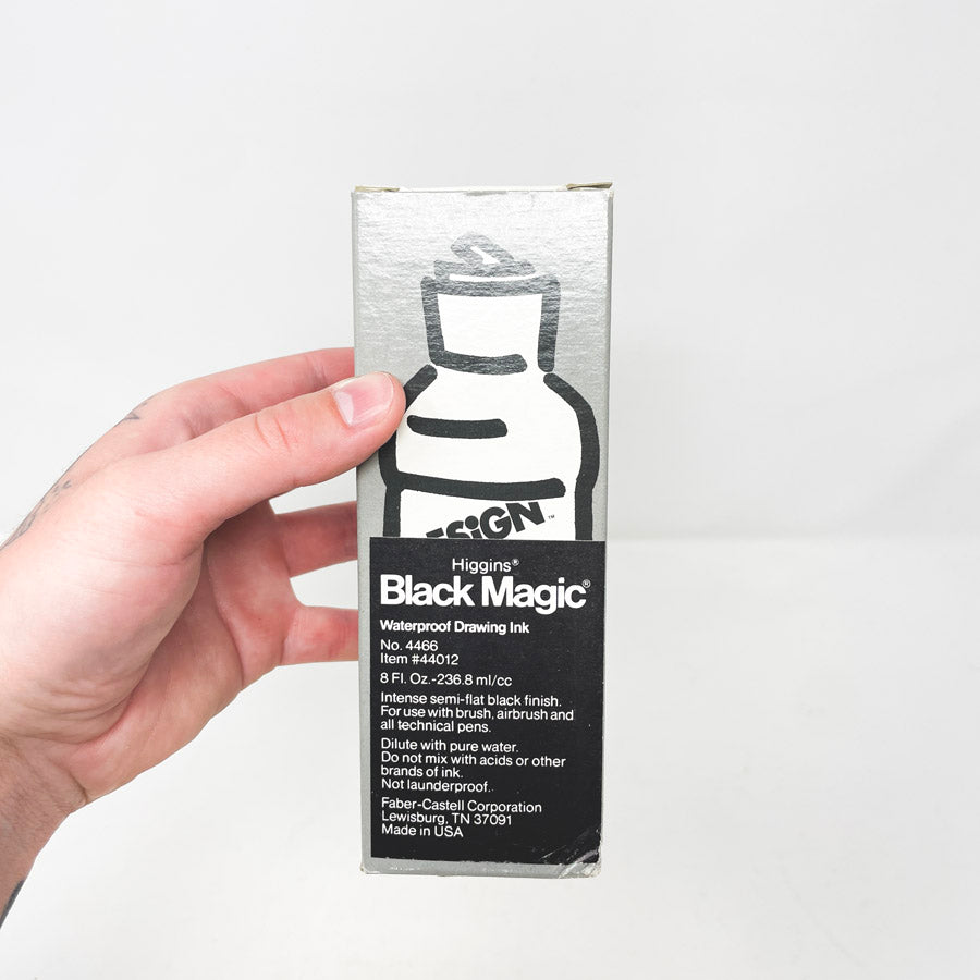 Higgins Black Magic Drawing Ink Large Bottle