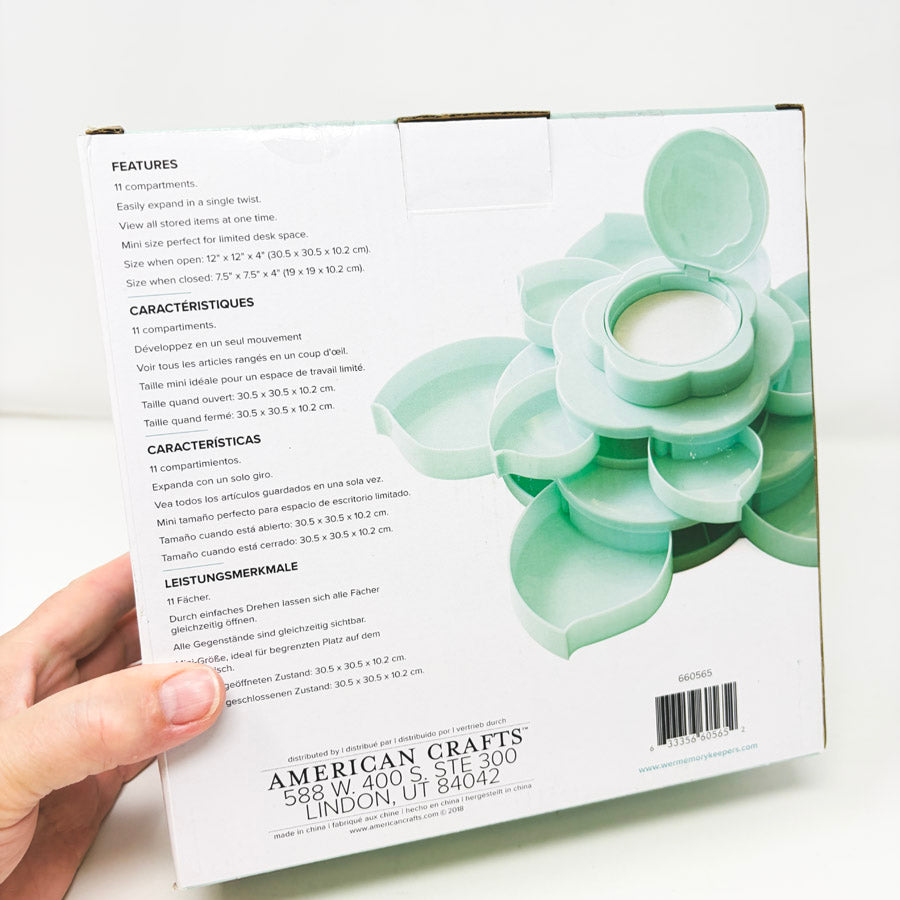 We R Memory Keepers Mini Bloom Storage Box (Sealed)