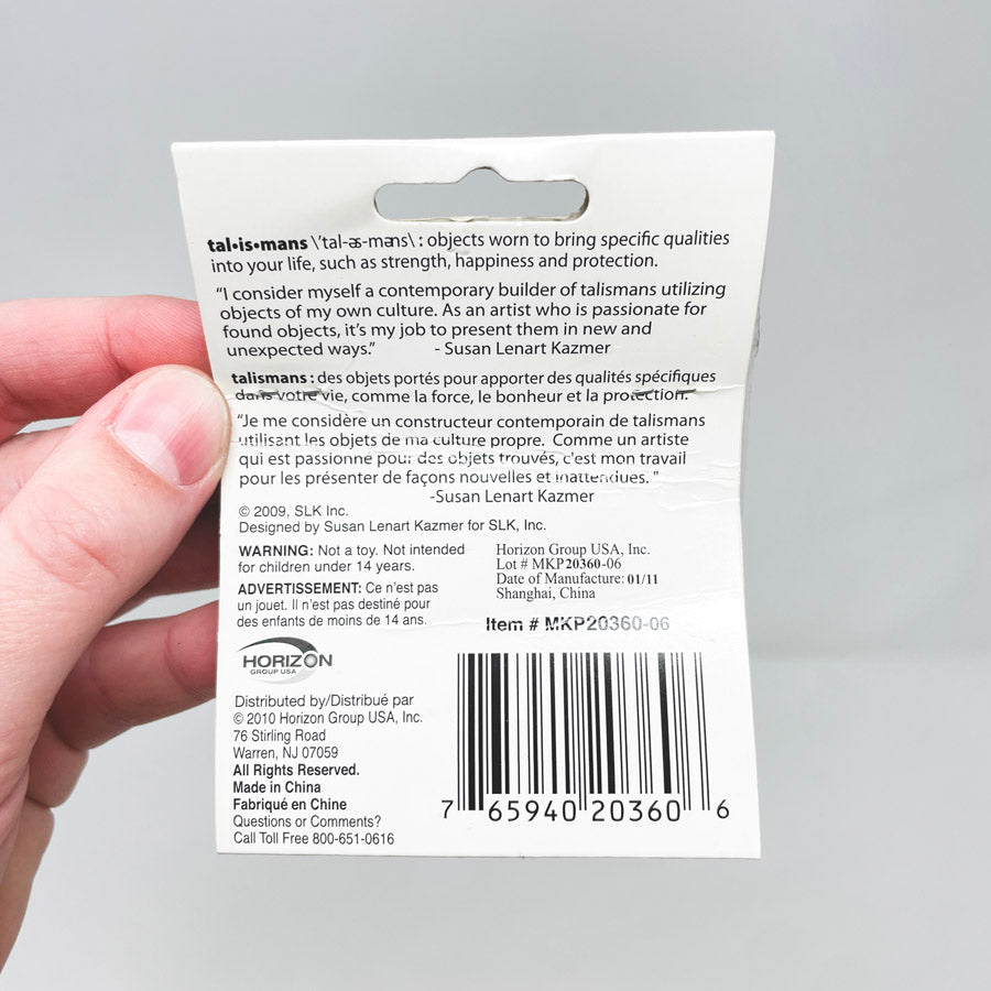 Industrial Chic Toggle Bead with Bezel