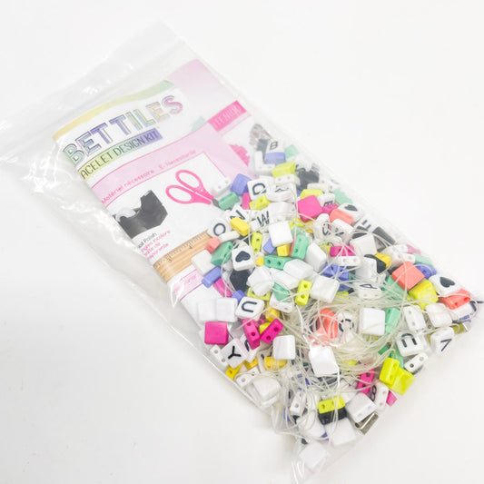 Alphabet Tile Message Bracelet Kit
