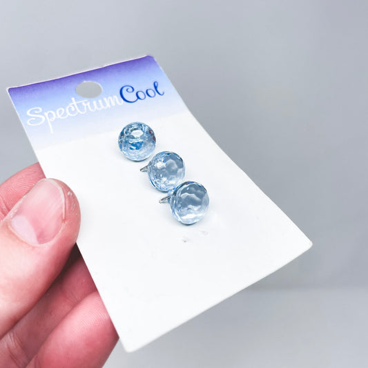 Spectrum Cool Blue Gem Buttons