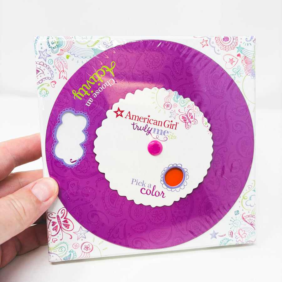 American Girl Truly Me – Pick a Color Choose an Activity