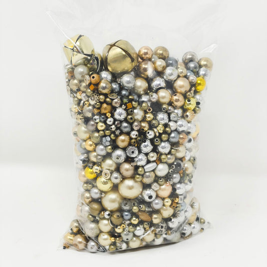 Champagne/Silver/Brass Bead Pack