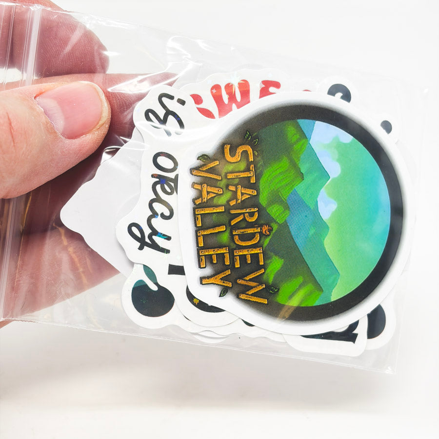Small Bundle of Die Cut Stickers – Hello Art Hatchery