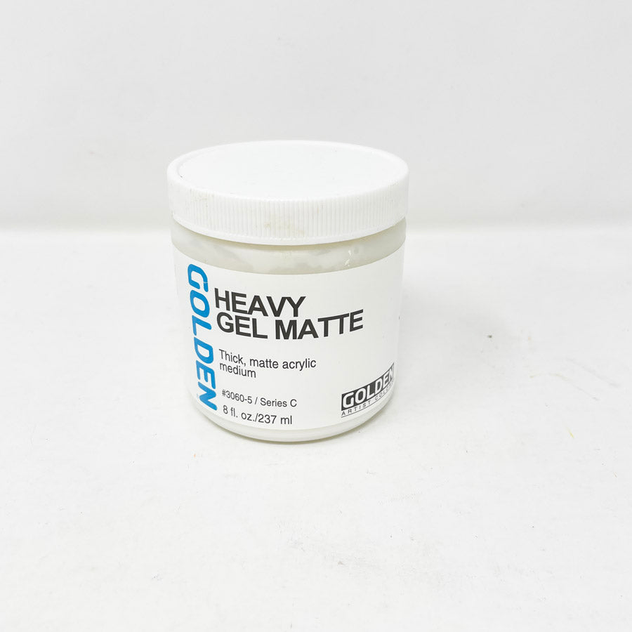 Golden Heavy Gel Matte Medium - 8 oz Tub