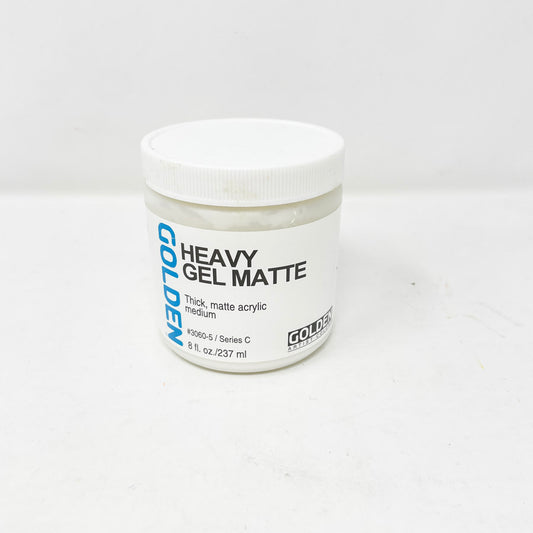 Golden Heavy Gel Matte Medium - 8 oz Tub