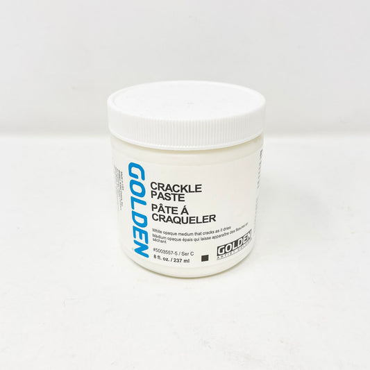 Golden Crackle Paste - 8 oz Tub