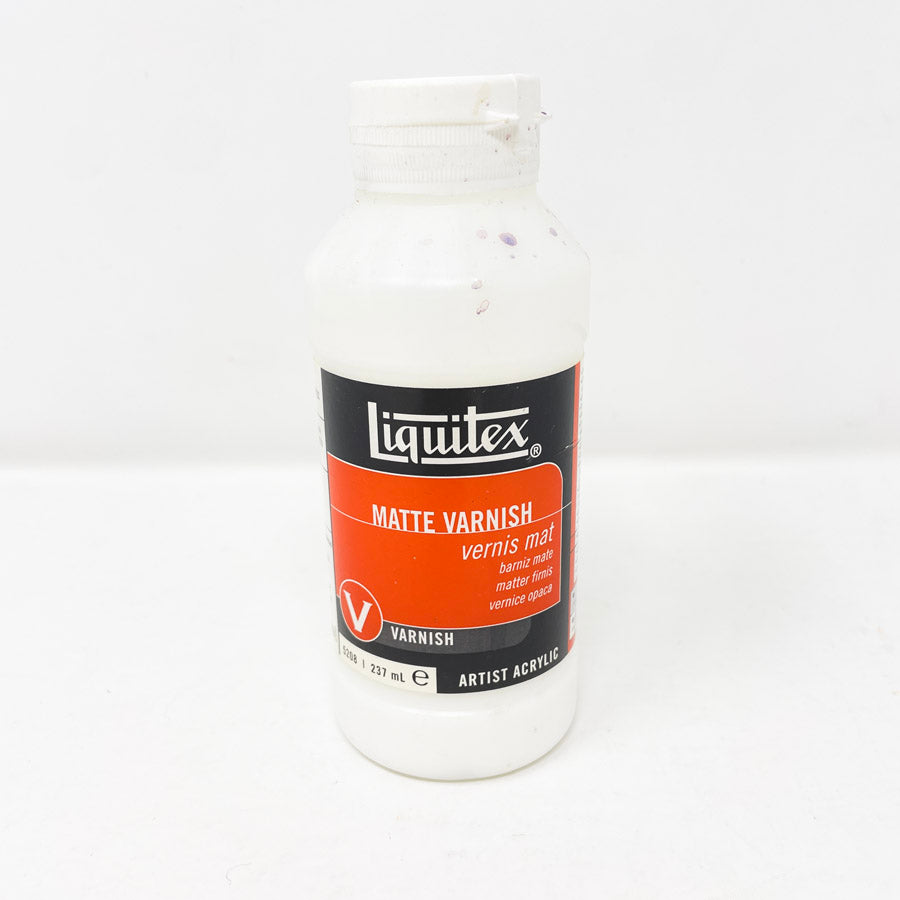 Liquitex Matte Varnish - 8 oz Size