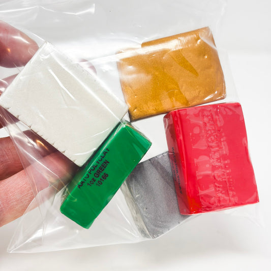 Bundle 1 oz Kato Polyclay - Holiday Colors