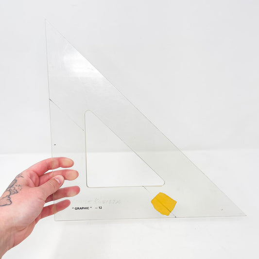 12" Right Angle Drafting Triangle