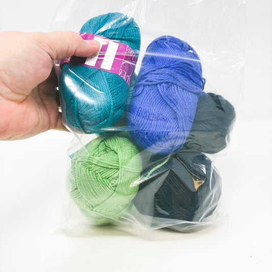 Bundle of Asst. Sock Weight Yarns