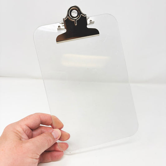 Clear Mini Clipboard
