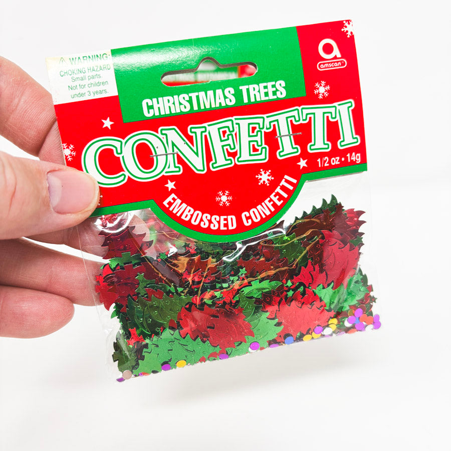 Christmas Themed Confetti Packs