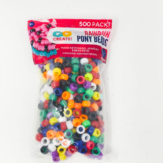 Rainbow Pony Beads