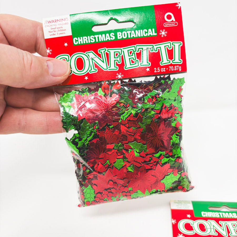 Christmas Themed Confetti Packs