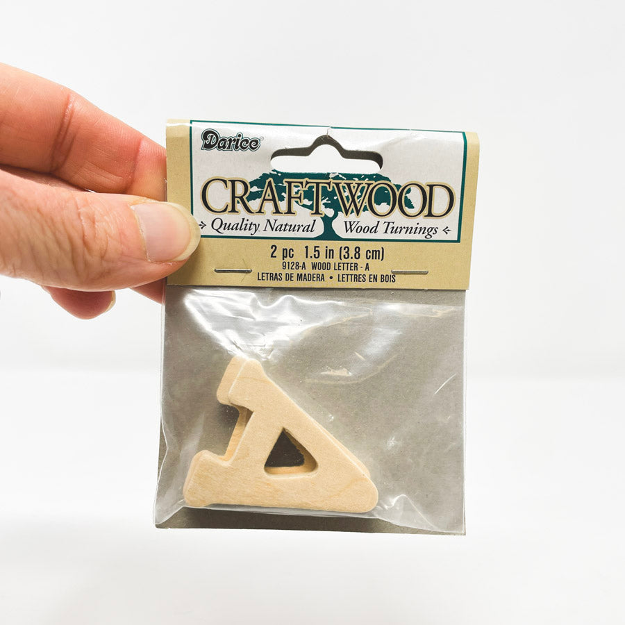 Craft Wood 1.5" Letters