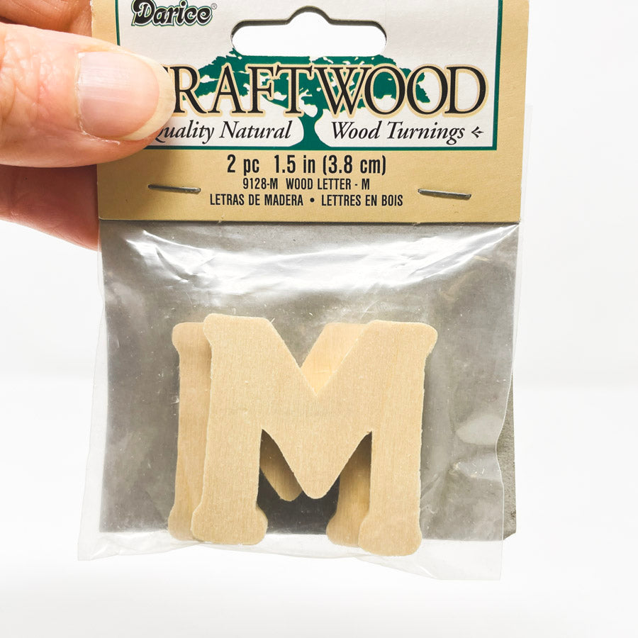Craft Wood 1.5" Letters