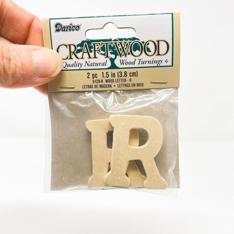 Craft Wood 1.5" Letters