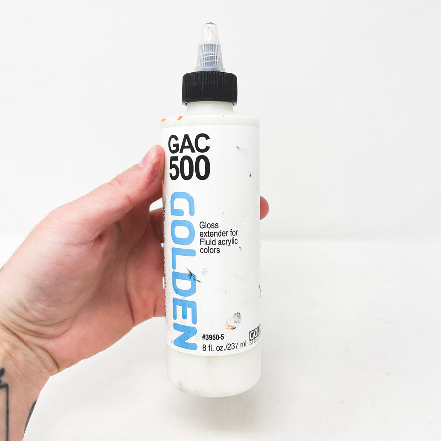 Golden GAC500 Gloss Extender - 8 oz Bottle