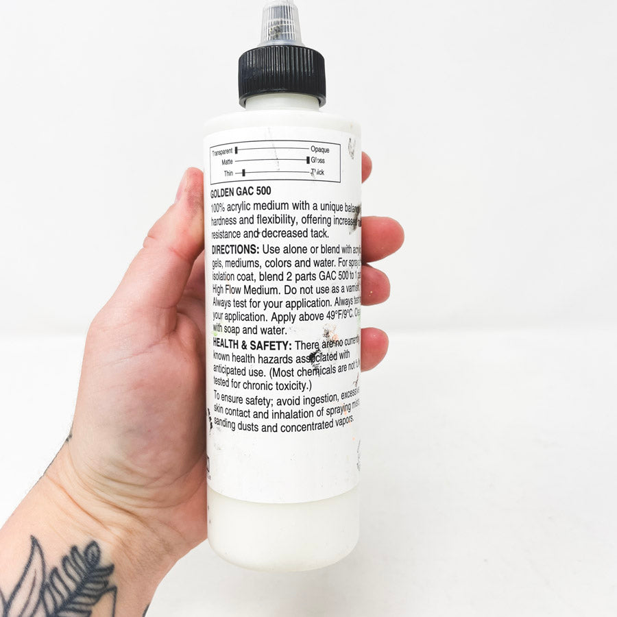 Golden GAC500 Gloss Extender - 8 oz Bottle