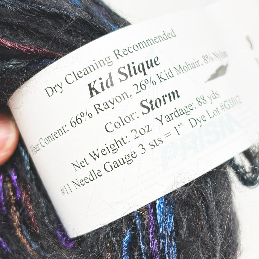 Prism Kid Slique Mohair Blend Yarn - Storm