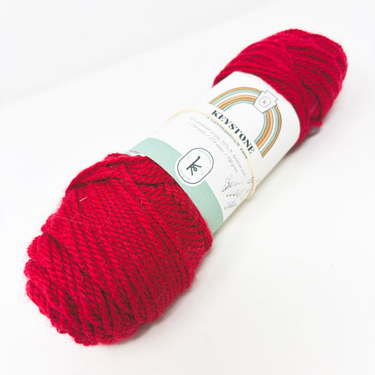 Keystone Wool Blend Yarn - Cardinal