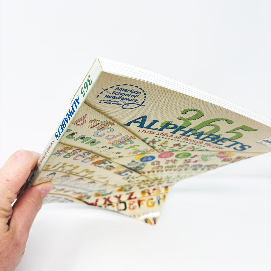 365 Alphabets Pattern Book by American School of Needlework
