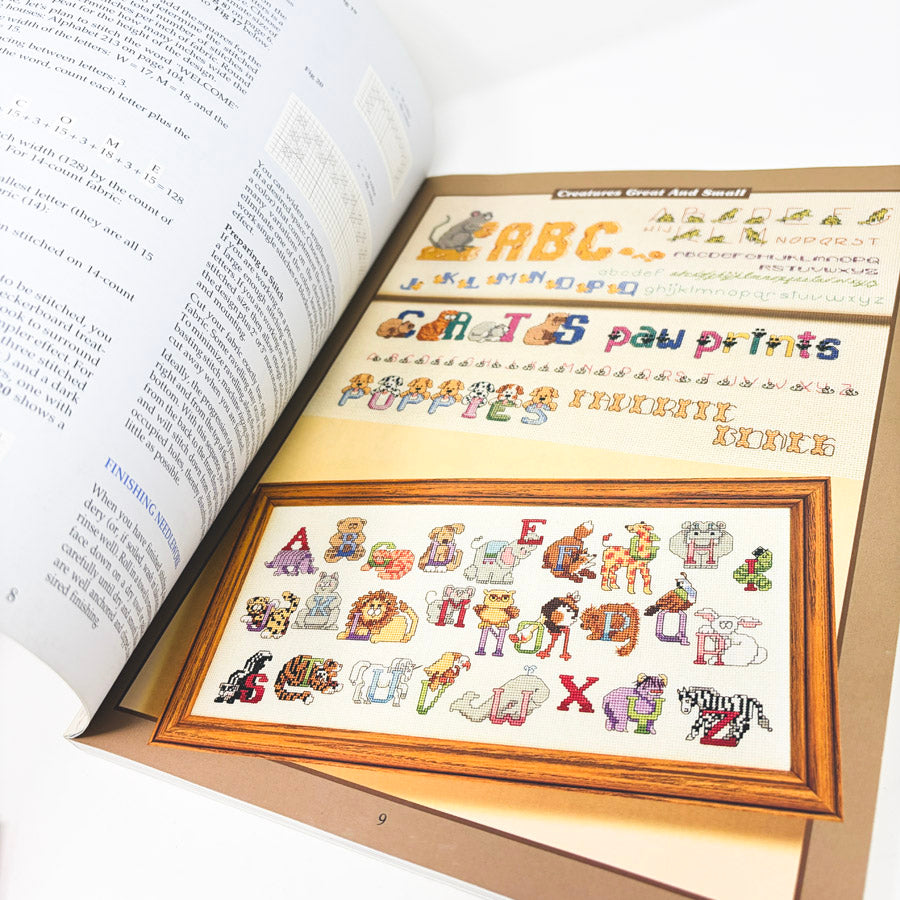 365 Alphabets Pattern Book by American School of Needlework