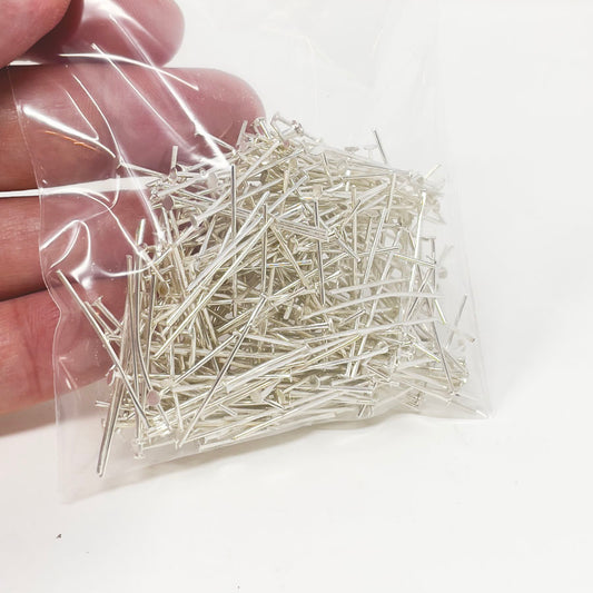Silver Flat Head Pins
