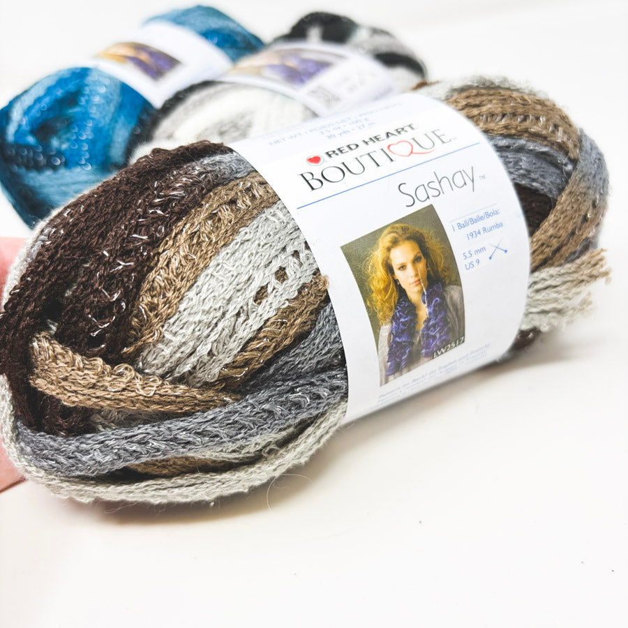 Red Heart Boutique Sashay Yarn (1) - Asst Colors