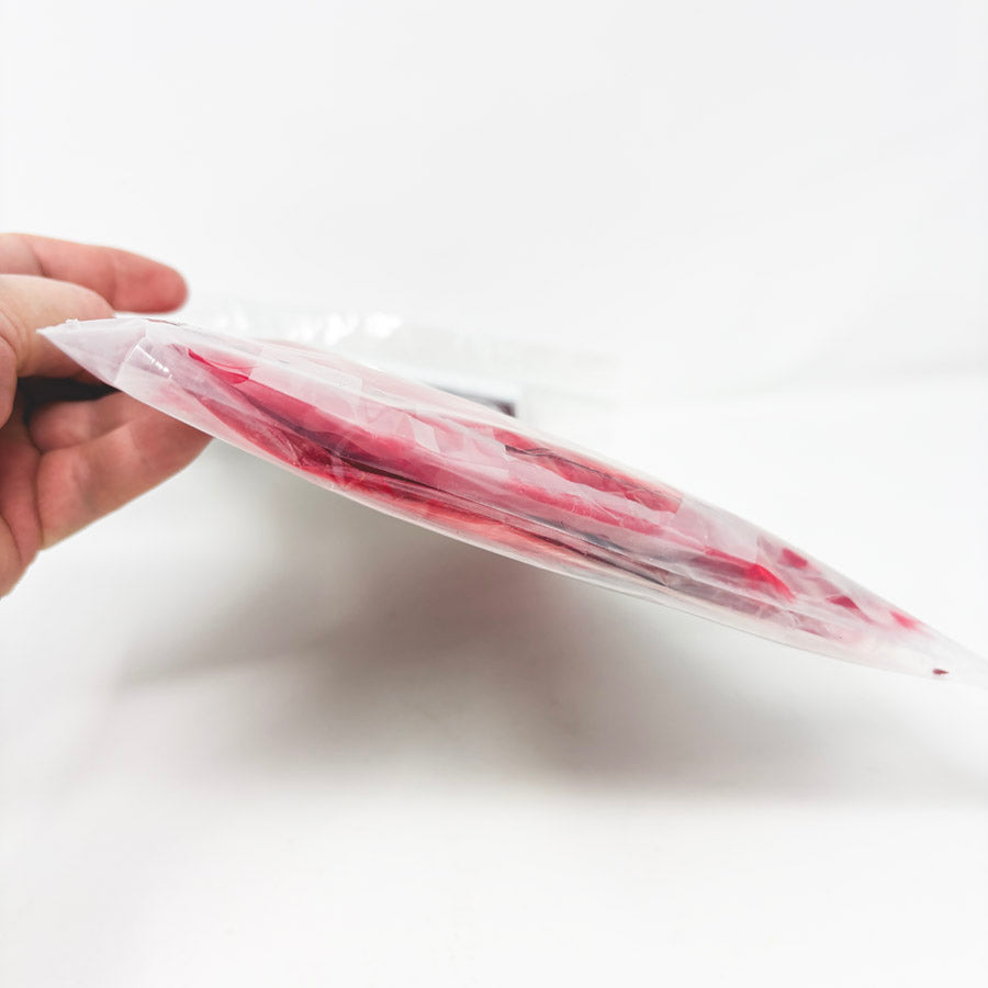 Bundle of Black and Red Craft Feathers