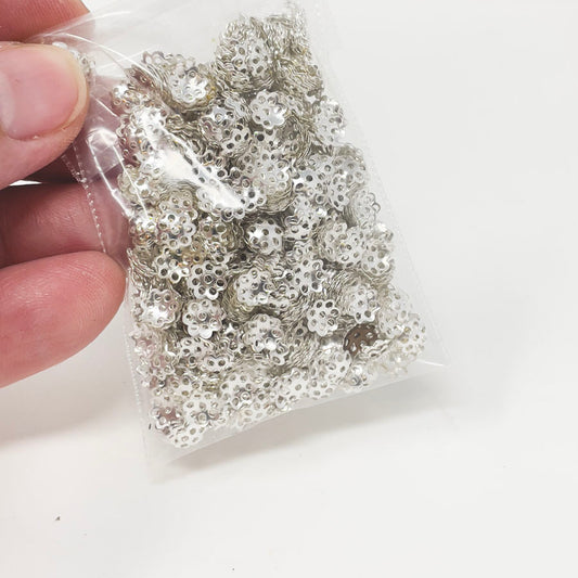 Silver Filigree Bead Caps