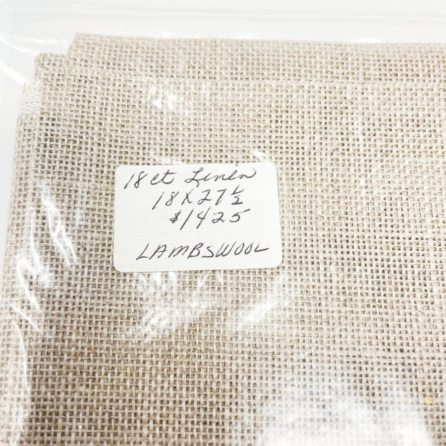 Lambswool Linen 18 Ct 18x27.5" Needlework Fabric