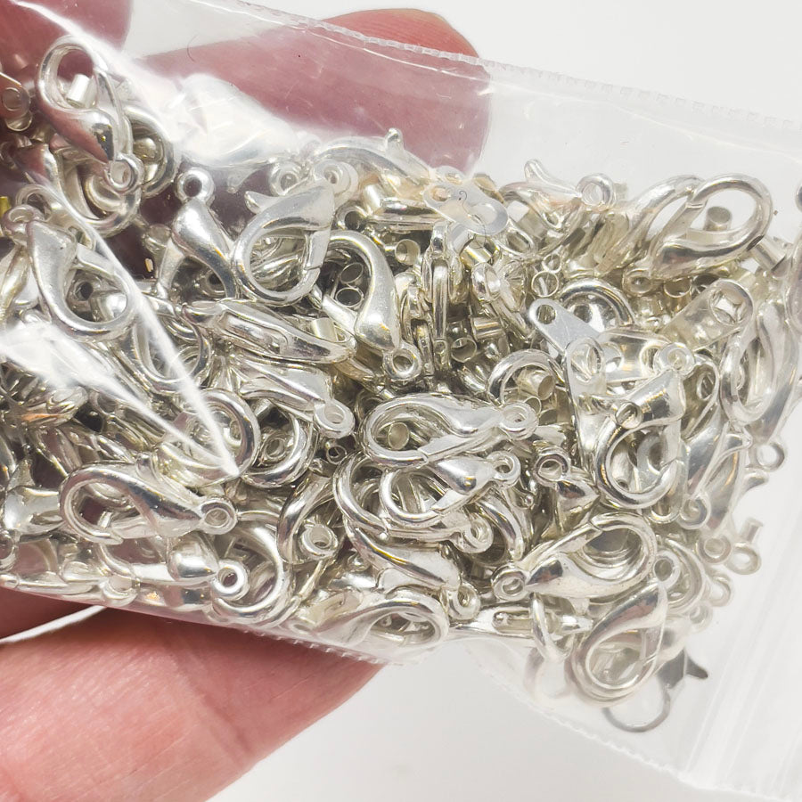 Silver Lobster Clasps