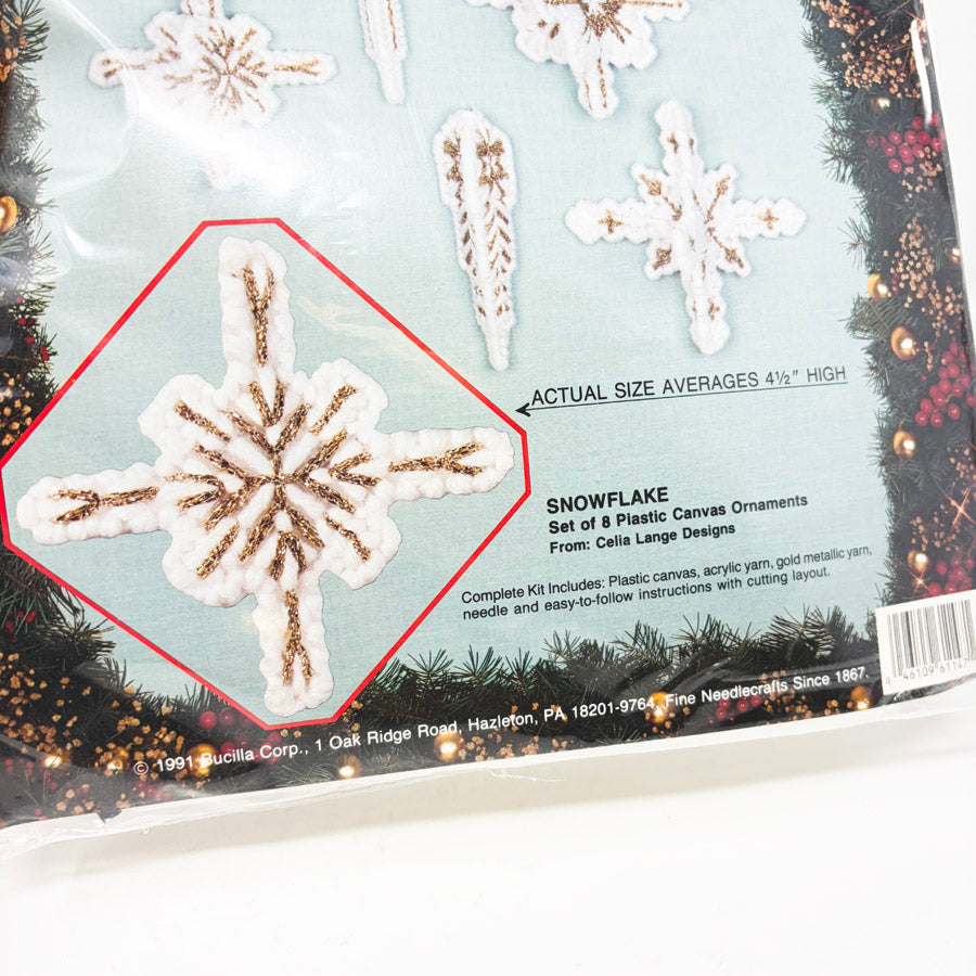 Snowflake Ornament Kit by Bucilla - #61147