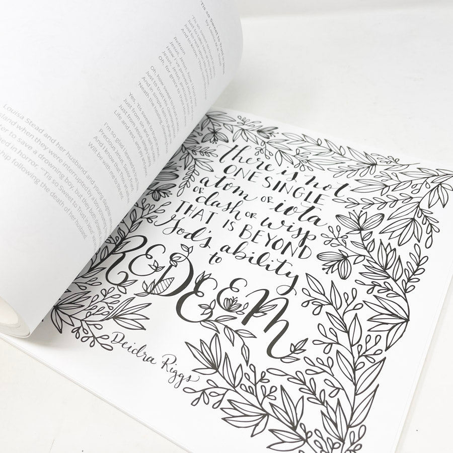 Whatever is Lovely Coloring Book