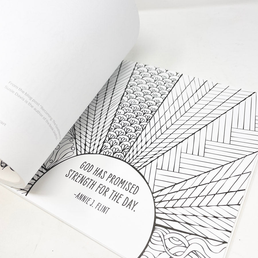 Whatever is Lovely Coloring Book