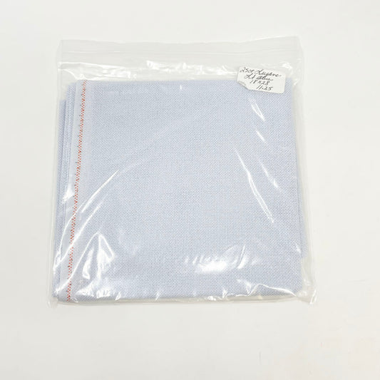 Lugana 24Ct 18x28" Light Blue Needlework Fabric