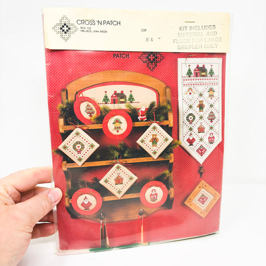 Cross 'N Patch Christmas Banner Cross Stitch Kit