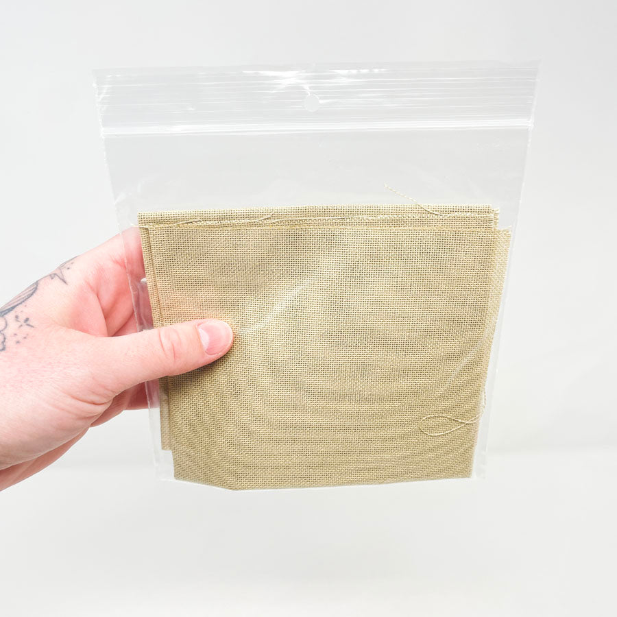 Lugana 28Ct 10x13 Tan Needlework Fabric