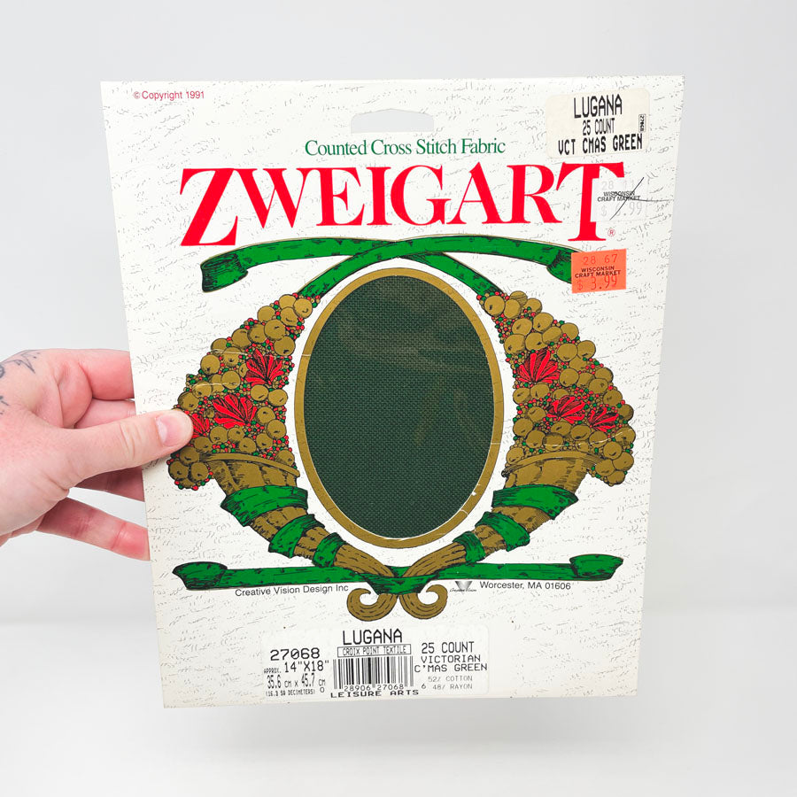 Zweigart 25 Count Counted Cross Stitch 14 x 18 Fabric (1)